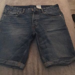 Jean shorts for men